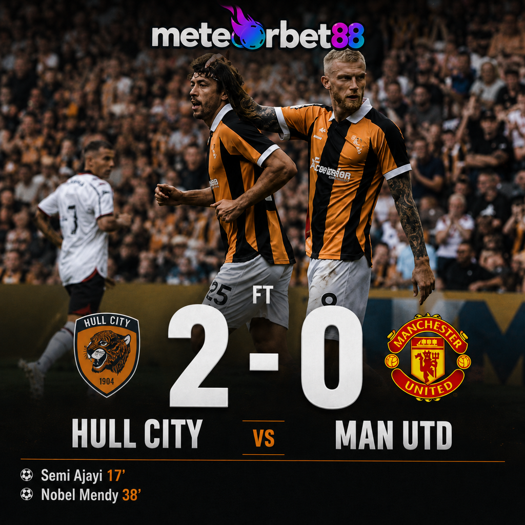 Hull City 2-0 Manchester United: Semi Ajayi dan Nobel Mendy Bawa The Tigers Raih Kemenangan Meyakinkan Hull City 2-0 Manchester United: Semi Ajayi dan Nobel Mendy Bawa The Tigers Raih Kemenangan Meyakinkan
